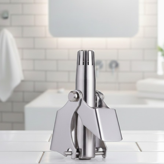 ✂️ Rechargeable Nose & Ear Hair Trimmer – Painless Precision Grooming 👃