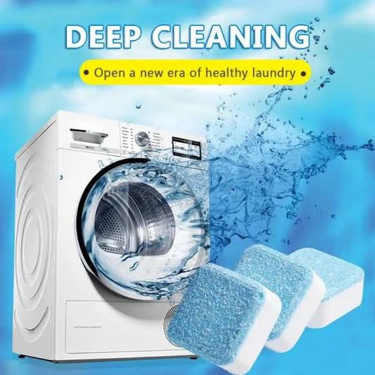 12 Pcs Washing Machine Cleaning Effervescent Tablets – Deep Drum Cleaner 🧼🌀