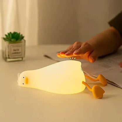 Cute Duck Night Light & Phone Stand