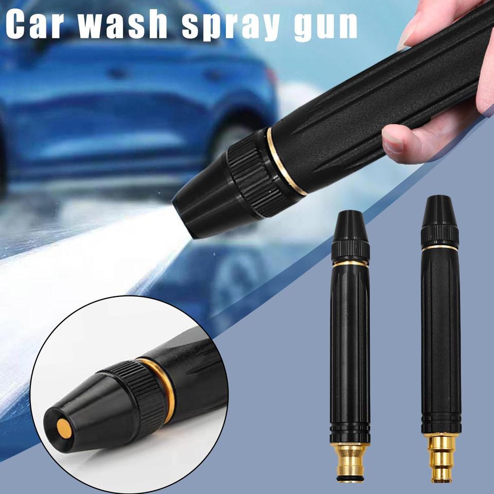 Portable Water Sprayer Nozzle Adjustable Metal High Pressure