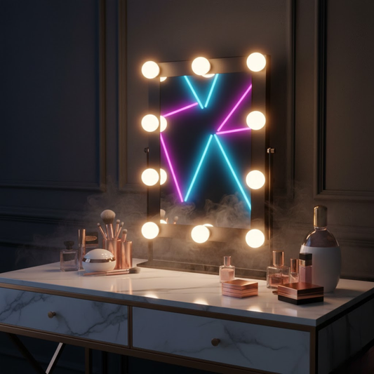 Hollywood Style LED Vanity Mirror Lights – 10 Bulb Kit 💡