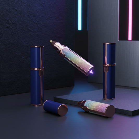 Glitter 2‑in‑1 Facial Hair Remover & Eyebrow Trimmer ✨