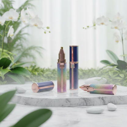 Glitter 2‑in‑1 Facial Hair Remover & Eyebrow Trimmer ✨