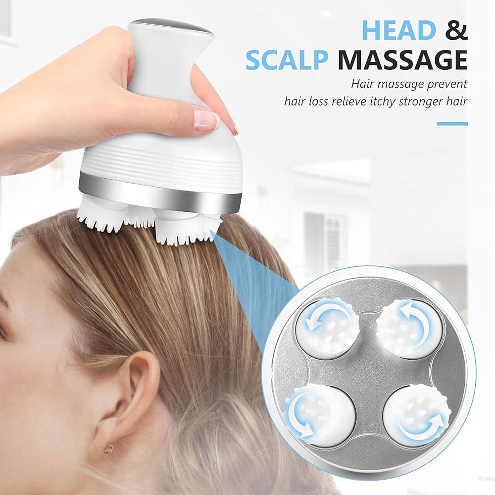💆‍♀️ Handheld Scalp Massager – Relaxing Shampoo Brush 🧖‍♀️