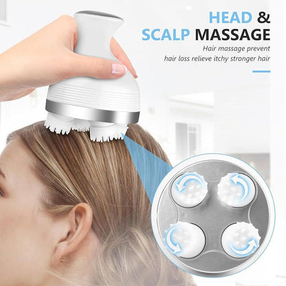 💆‍♀️ Handheld Scalp Massager – Relaxing Shampoo Brush 🧖‍♀️