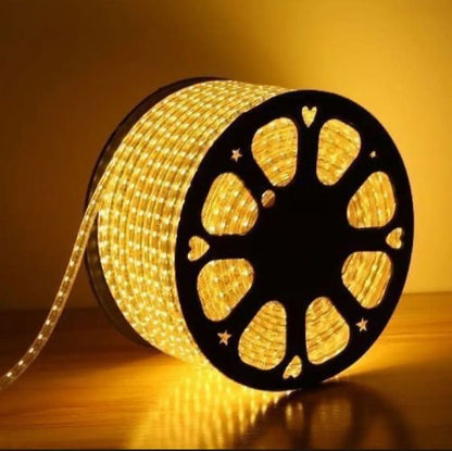 Warm White Flexible LED Rope Strip Lights - Waterproof Outdoor & Indoor Decorative Lighting 🏷️