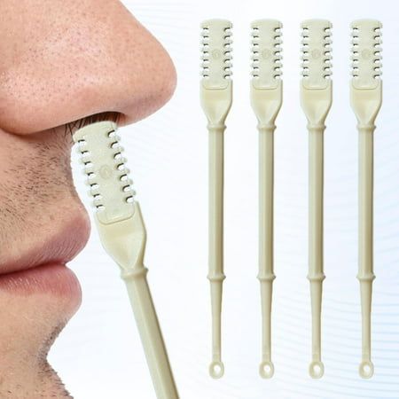👃 360° Manual Nose Hair Razor – Double‑Headed Trimming Comb