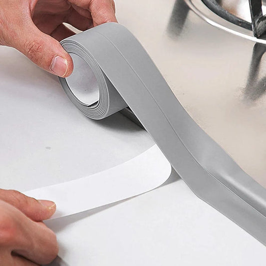 Self‑Adhesive Silicone Door Bottom Seal Strip – Soundproof Draft Stopper 🚪