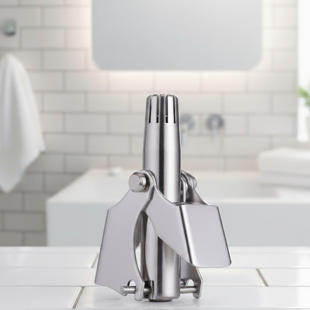 ✂️ Rechargeable Nose & Ear Hair Trimmer – Painless Precision Grooming 👃