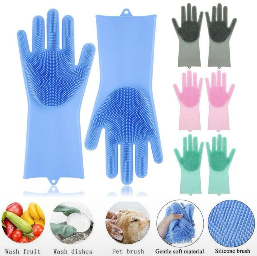 Multipurpose Silicone Dishwashing Gloves 🧤